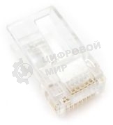 Коннектор Premier (6-008) кат.5e RJ45 прозрачный