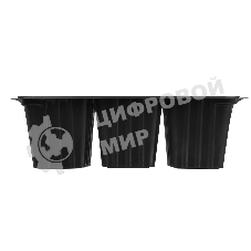 Кассета для рассады, 180х135х60 мм, 9 ячеек, полистирол, 5 шт. Россия