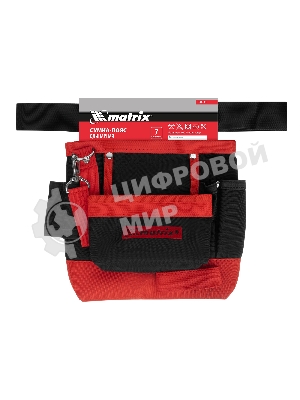 Сумка Matrix на пояс одинарная 7карманов