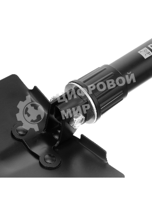 Лопата походная Palisad 150х200х253-620 мм, цельнометаллическая, складная в чехле