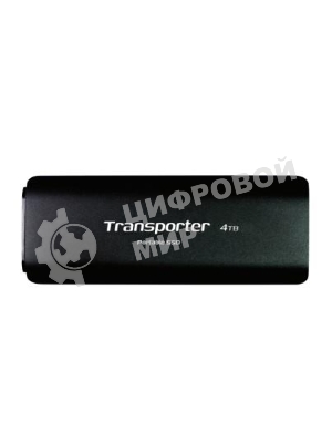 Внешний SSD Patriot Transporter, 4TB, USB 3.2 Gen 2 Type-A/Type-C, R/W 1000/1000, черный