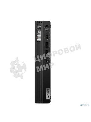 Неттоп Lenovo ThinkCentre Tiny M70q-5 slim i5 14400T (1.3) 16Gb SSD512Gb UHDG без ОС GbitEth WiFi BT 90W kb мышь клавиатура черный (12TESKR400)