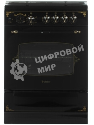 Плита газовая Gefest ПГ 6100-03 0179 черный, конфорок 4 шт, духовка 52 л, 60 см x 85 см x 60 см