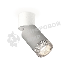 Светильник Ambrella Light XM6314031 SGR/WH/CL серый песок/белый/прозрачный MR16 GU5.3 (A2220, C6314, N6150)