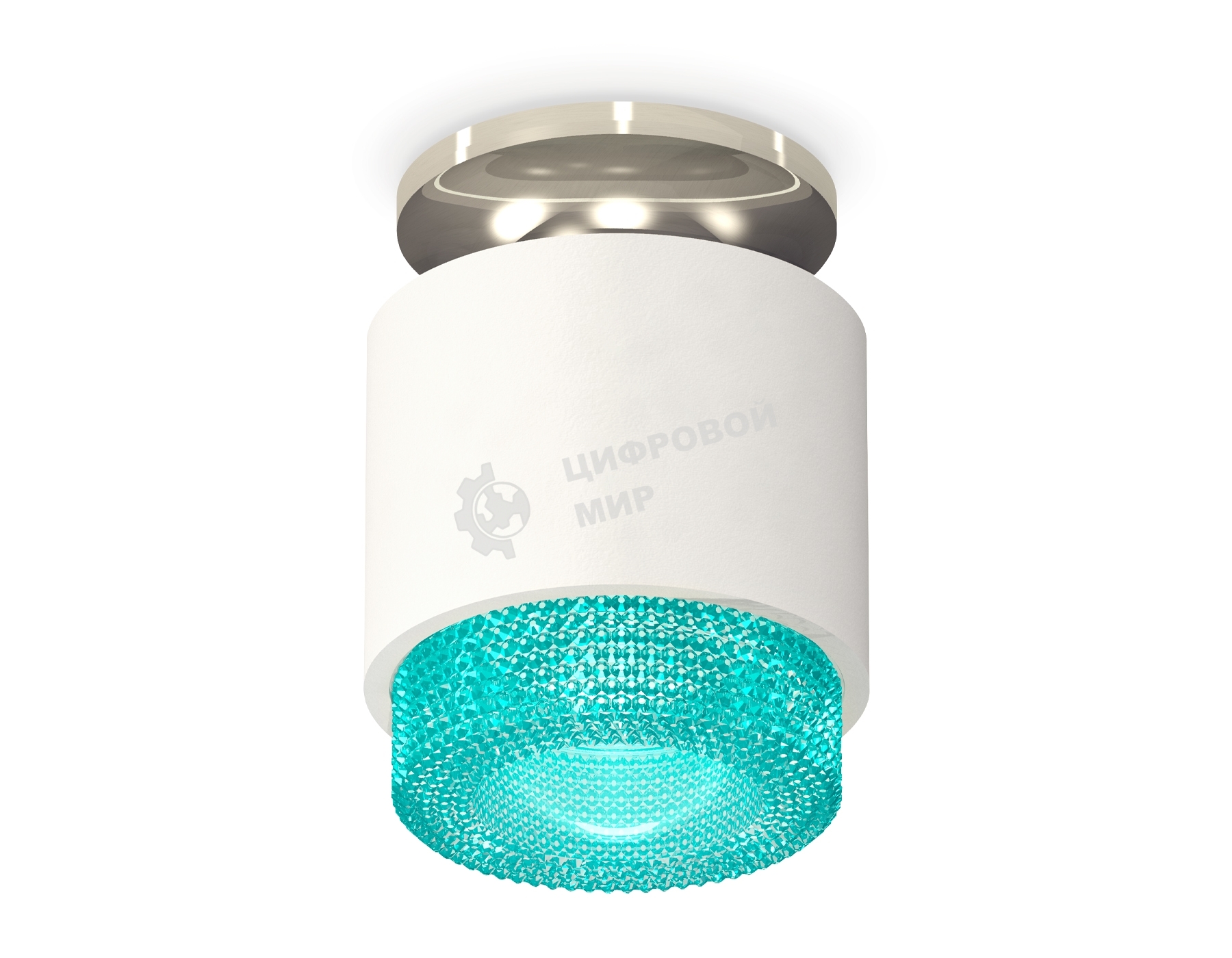 Светильник Ambrella Light XS7510082 SWH/BL белый песок/голубой MR16 GU5.3 (N7927, C7510, N7194)