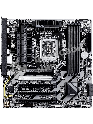 Материнская плата GIGABYTE B860M DS3H WIFI6E, LGA1851, Intel B860, 4xDDR5, 4xSATA, 2xM.2, 1xPCIe 5.0 x16, DisplayPort, HDMI, 1x2.5Gb LAN, 3x3.5 мм, 7.1, microATX