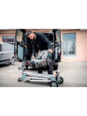 Торцовочная пила Metabo KGS 254 M set 1450Вт 5000об/мин d=254мм