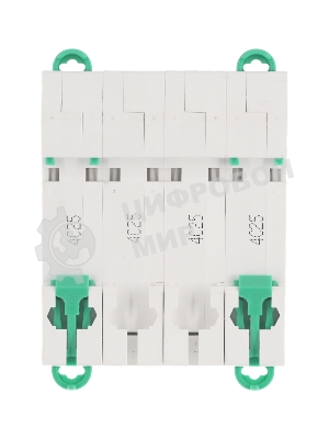 Выключатель автоматический 4П 25А характеристика C 6кA 400В Systeme Electric Systeme9 (кратно 1)