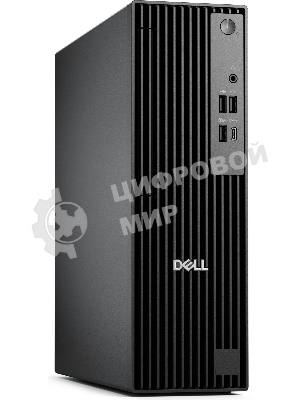 ПК Dell Pro Slim QCS1250 slim Core Ultra 5 235 (3.4) 16Gb SSD512Gb Graphics Windows 11 Pro GbitEth 360W мышь клавиатура черный (DPS-5621)