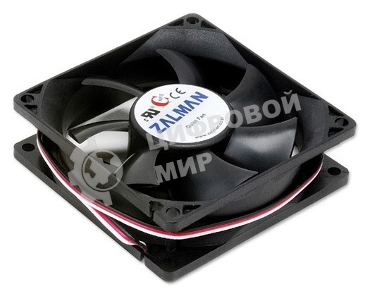 Вентилятор для корпуса Zalman ZM-F1 PLUS (SF) черный, 80 мм, 2000 об/мин, 23 дБ, 3 pin