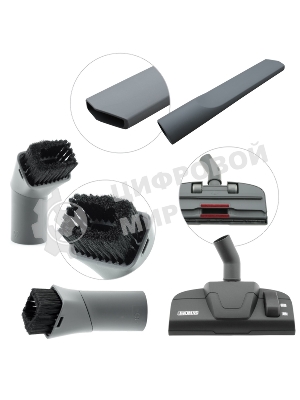 Пылесос Thomas Aqua-Box Compact черный/оранжевый 320/1600Вт уборка сухая, сбор воды, мойка воздуха, пылесборника нет