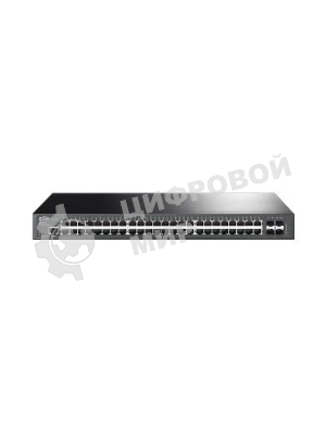 Коммутатор TP-Link TL-SG3452XP 48G 4SFP+ 48PoE+ 500W управляемый