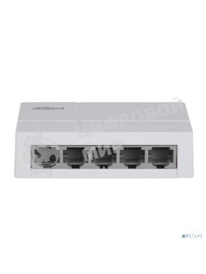 Коммутатор Dahua DH-SF1005L, 5×100 Мбит/с, неуправляемый