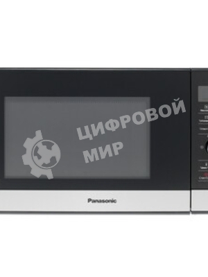 Микроволновая печь Panasonic NN-SD38HSZPE черный/серебристый, 23 л, 1000 Вт, переключатели - сенсор, поворотный механизм