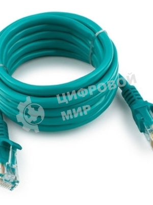 Патч-корд UTP Cablexpert cat.5e, 5м, литой, многожильный (желтый)