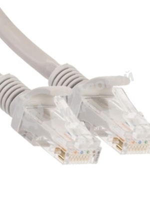 Патч-корд LSZH UTP Cablexpert PP31-2M cat.5e, 2м, литой, многожильный, серый