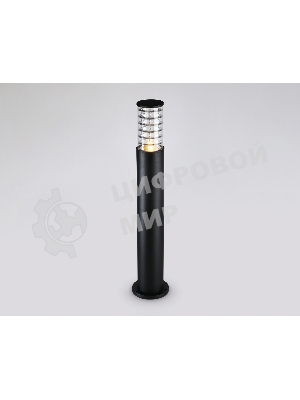 Светильник Ambrella light ST2536 BK/CL черный/прозрачный IP54 E27 max 40W D108*800