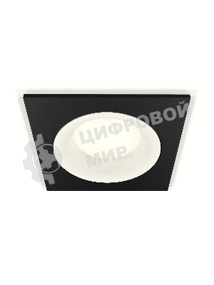 Комплект встраиваемого светильника Ambrella light XC7632001 SBK/SWH черный песок/белый песок MR16 GU5.3 (C7632, N7010)