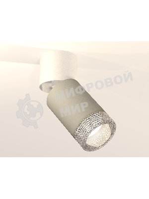 Светильник Ambrella Light XM6314031 SGR/WH/CL серый песок/белый/прозрачный MR16 GU5.3 (A2220, C6314, N6150)