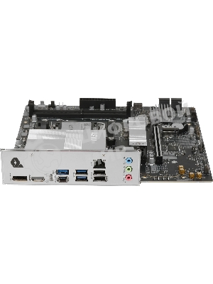 Материнская плата MSI PRO B850M-B GEN4, AM5, AMD B850, 2xDDR5 (до 128 ГБ), 4xSATA, 2xM.2 (1xPCIe 5.0, 1xPCIe 4.0), 1xPCIe 4.0 x16, 1xPCIe x1, 1xHDMI, 1xDP, 1x2.5Gb LAN, 1xUSB-C 5Gbps, 3xUSB-A 5Gbps, 2xUSB-A 2.0, 3x3.5 мм, 7.1, чёрный/серебристый, mATX