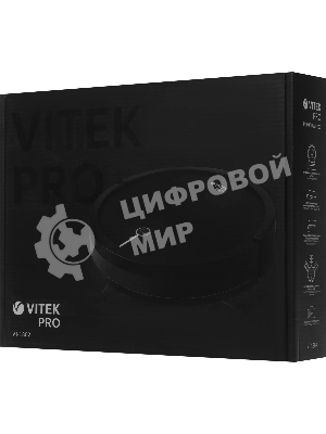 Робот-пылесос Vitek VT-1802 черный, 2200 мА·ч Li-Ion, уборка сухая, пылесборник контейнер 0.7 л