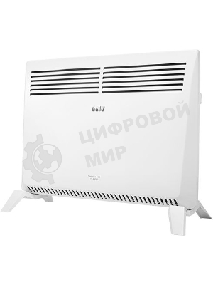 Конвектор электрический Ballu Camino Eco Turbo BEC/EMT-1500 белый, 1500 Вт, 20 м2, термостат