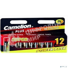 Батарейка Camelion LR 6 Plus Alkaline BLOCK-12 (LR6-HP12, 1.5В)