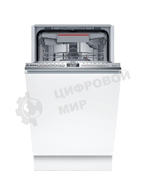 Встраиваемая посудомоечная машина Bosch SPV6EMX65Q, серебристый, 44.8 см, 10 компл., 45 дБ, класс A+