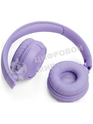 Беспроводные наушники JBL Tune 520BT фиолетовый, накладные, Bluetooth, быстрая зарядка, складная конструкция