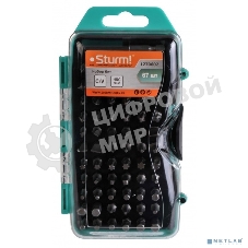 Набор бит 67шт, 25мм, сталь CrV, в пластик.кейсе Sturm 1270602