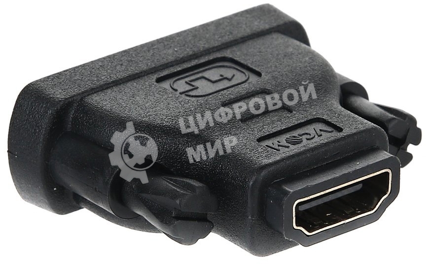 Переходник VCOM HDMI 19F to DVI-D 25M позолоченные контакты VAD7818