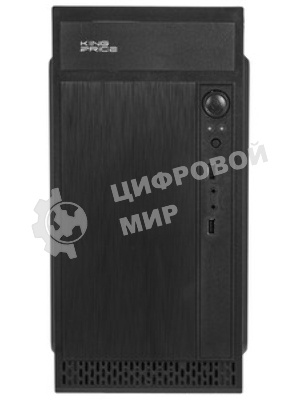 Компьютерный корпус KingPrice KPCC-MN211 черный без БП mATX 1x80мм 2x120мм 2xUSB 2.0 audio