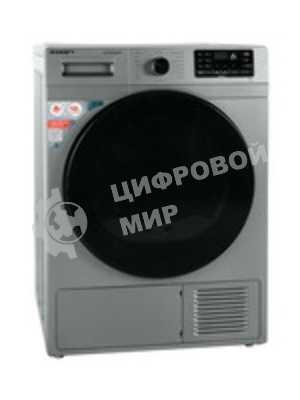 Сушильная машина Kraft KF-DM1002HPG серый, 10 кг, сушка - тепловой насос, программ - 15, 60 x 84 x 62 см