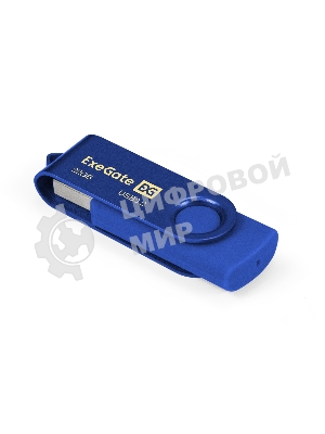 Exegate EX302050RUS USB-флеш накопитель ExeGate Jet Ultra 32GB синий (USB3.0/=USB3.1 Gen1/=USB3.2 Gen1 5Gbps, пластик/металл)