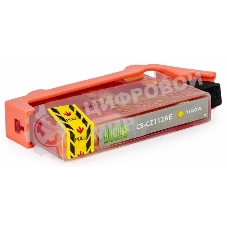 Картридж струйный Cactus CS-CZ112AE №655 желтый (14,6 мл) для HP DJ IA 3525/5525/4515/4525