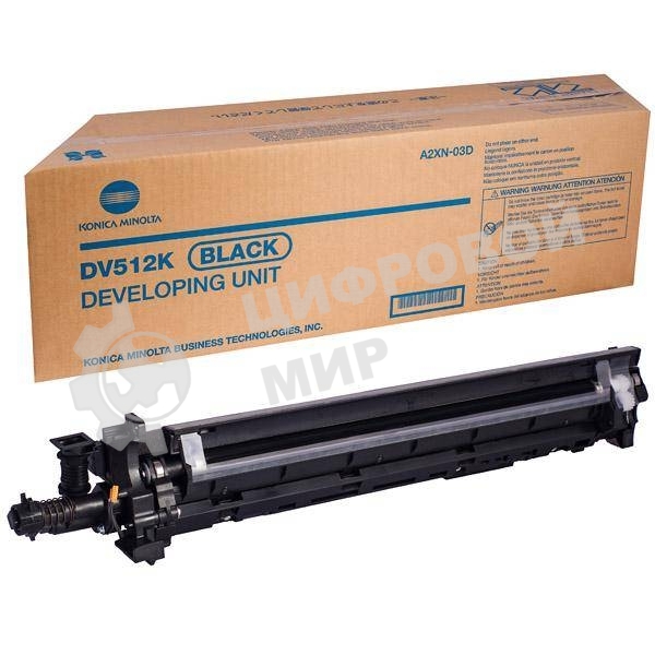 Блок проявки (девелопер) Konica-Minolta DV-512K/A2XN03D для Bizhub C224/284/364/454/554 черный 