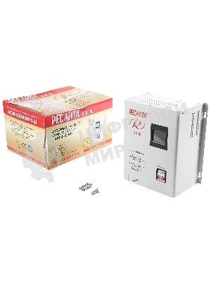 Стабилизатор напряжения Ресанта АСН-10000Н/1-Ц электронный однофазный серый