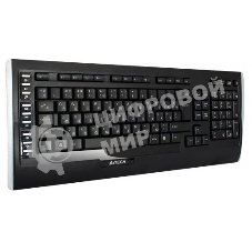 Комплект клавиатура + мышь A4TECH W 9300F USB черный, 2.4G наноприемник