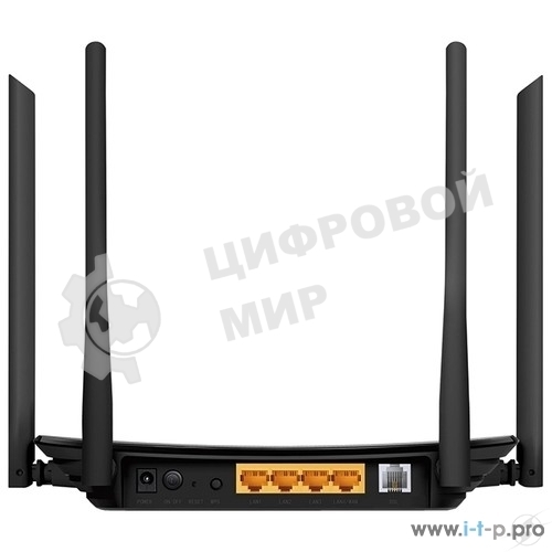 Роутер беспроводной TP-Link Archer VR300 AC1200 10/100BASE-TX/ADSL черный