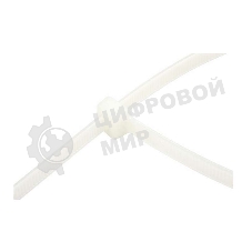 Хомут кабельный Rexant 4.8х350 нейл. белый (уп. 100 шт)