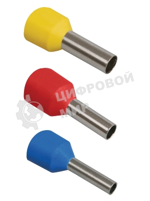 Наконечник-гильза изол. Е4009 (уп. 100 шт) IEK UGN10-004-04-09