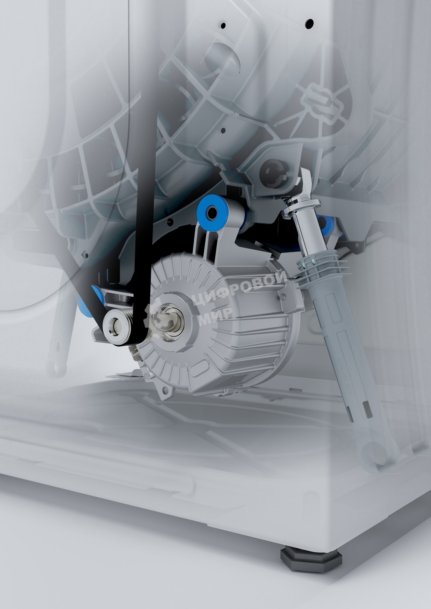 Стиральная машина Gorenje W1NHPI62SCSIRV белый загр. фронтальная макс.: 6 кг 1200 об/мин класс: А