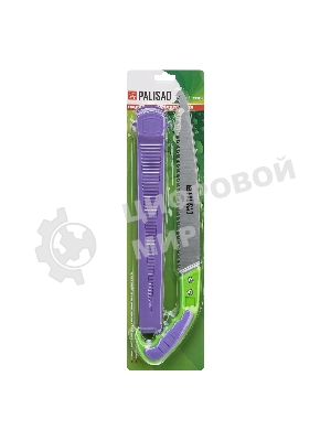 Ножовка Palisad садовая 300 ммдвухкомпонентная рукоятка ножны подвес на пояс