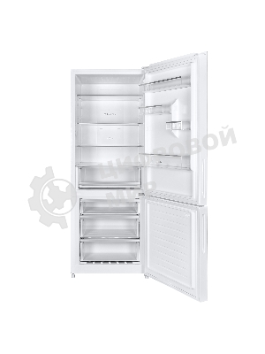 Холодильник Maunfeld MFF1857NFW белый мат. инвертер двухкамерный 336/117л морозилка снизу