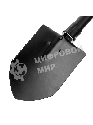 Лопата походная Palisad 150х200х253-620 мм, цельнометаллическая, складная в чехле