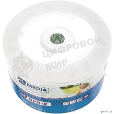 Диск DVD-R MyMedia 4.7Gb 16x Pack wrap (50шт) Color Printable (69202)