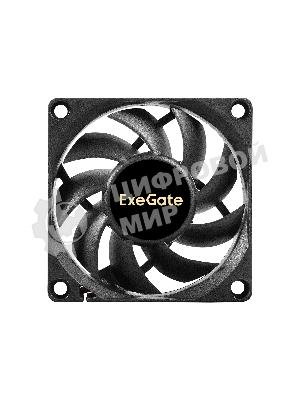Вентилятор 12В DC ExeGate EX07015H2PM (70x70x15 мм, Hydraulic bearing (гидродинамический), 2pin+Molex, 2500RPM, 23dBA)