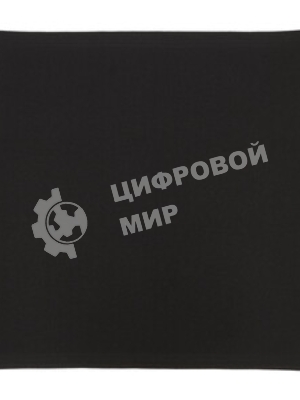 Коврик для мышки Raskat черный S (350x300, резина/ткань, прошитый край)