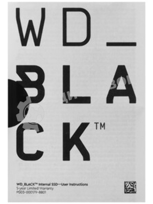 Накопитель SSD Western Digital Black SSD SN7100 M2.2280 PCIe 4.0 4Tb, 7000MBs/6700MBs, TBW 2400, WDS400T4X0E, 1 year