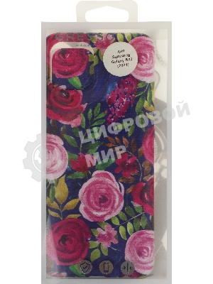 Чехол (клип-кейс) Gresso Air, для Samsung Galaxy A03, прозрачный/рисунок gr17aaae9200